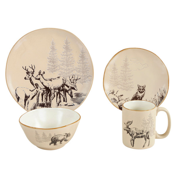 Deer dinnerware outlet